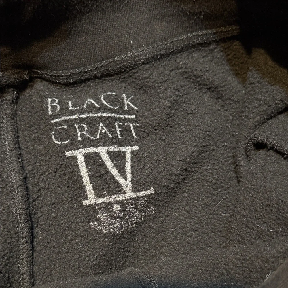 Blackcraft Black Graphic Vampire Bat Joggers XL - Picture 4 of 4